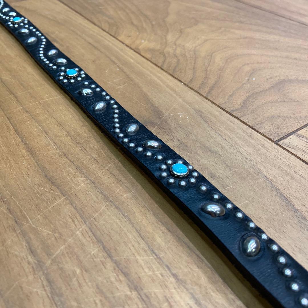 未使用 HTC ナローベルト フラワーターコイズ スタンダードカリフォルニア