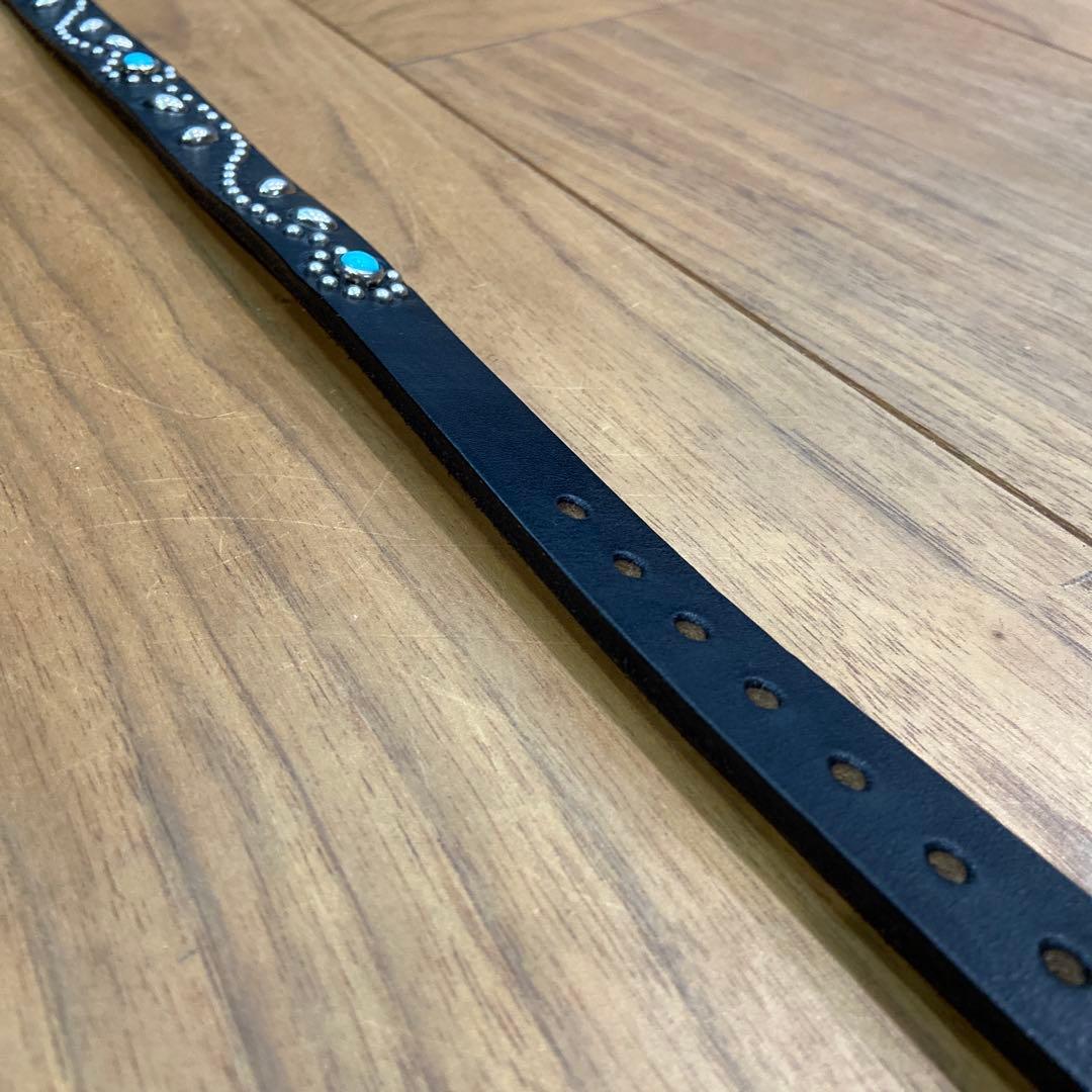 未使用 HTC ナローベルト フラワーターコイズ スタンダードカリフォルニア