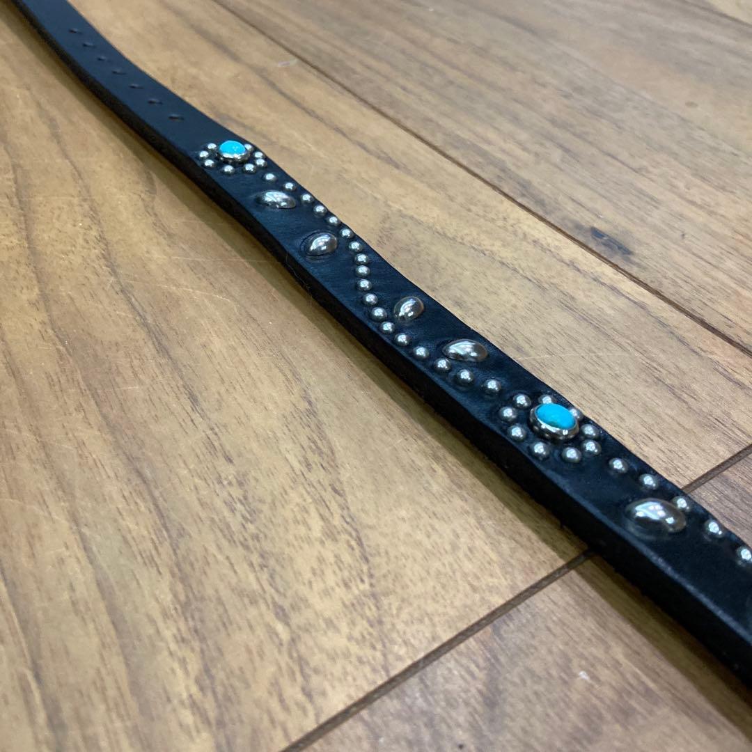 未使用 HTC ナローベルト フラワーターコイズ スタンダードカリフォルニア