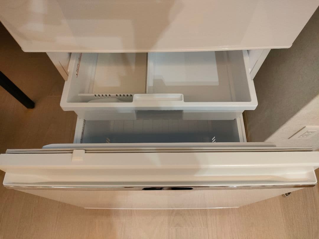 福*様 三菱 ノンフロン 冷蔵庫 ホワイト 330L 自動製氷 MR-CX33