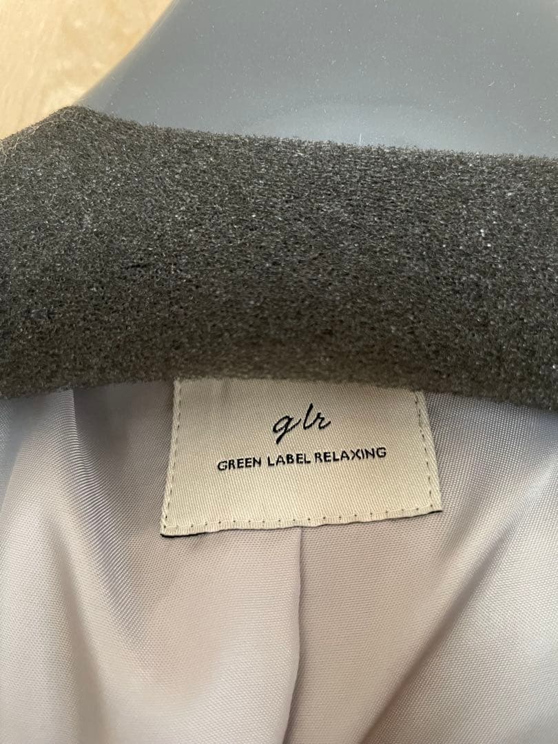 オリーブグリーン フード付きダッフルコート