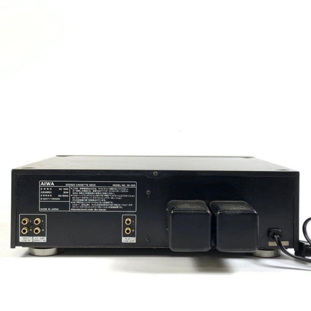 【送料無料】AIWA XK-009 EXCELIA アイワ カセットデッキ