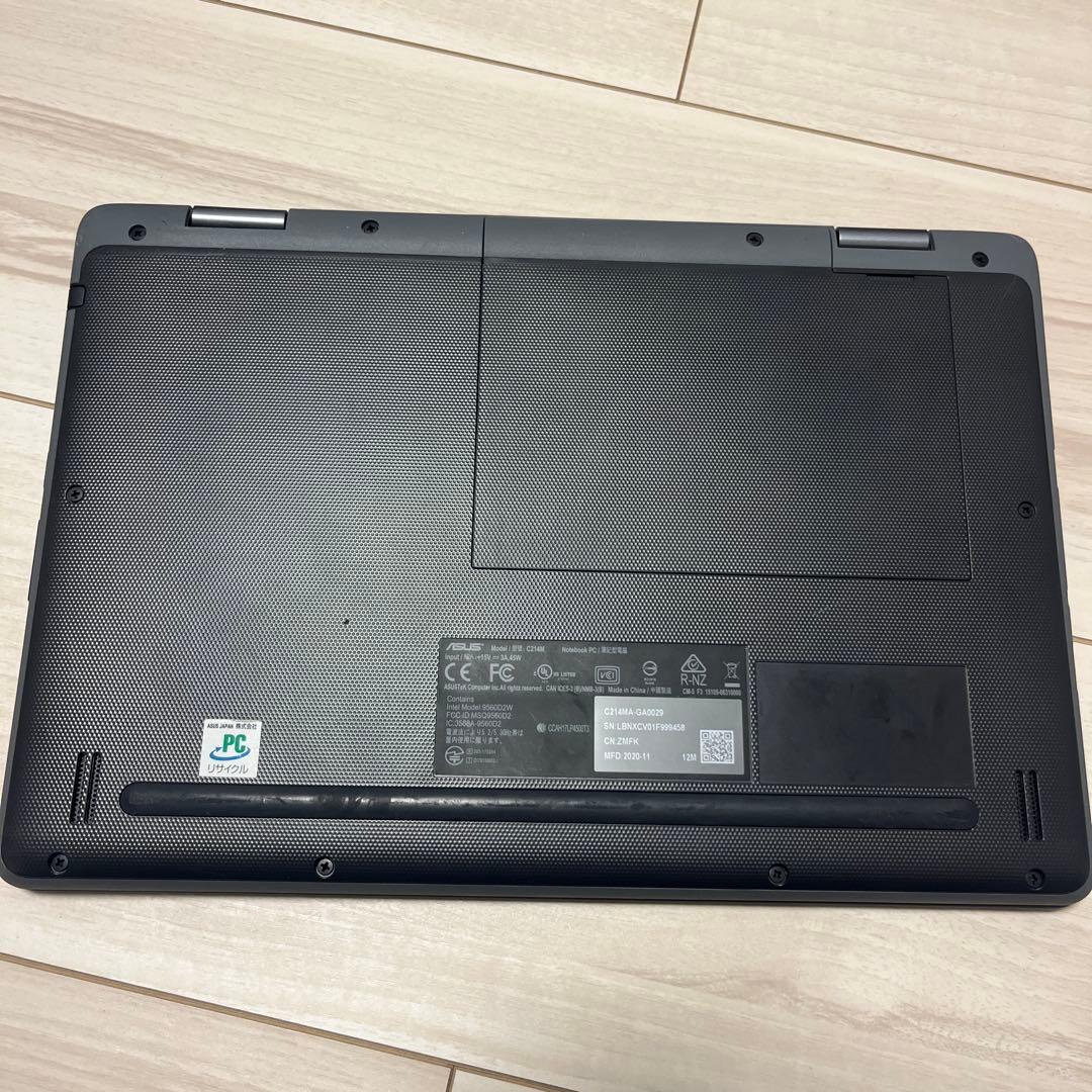 ASUS Chromebook 本体 ブラック 中古