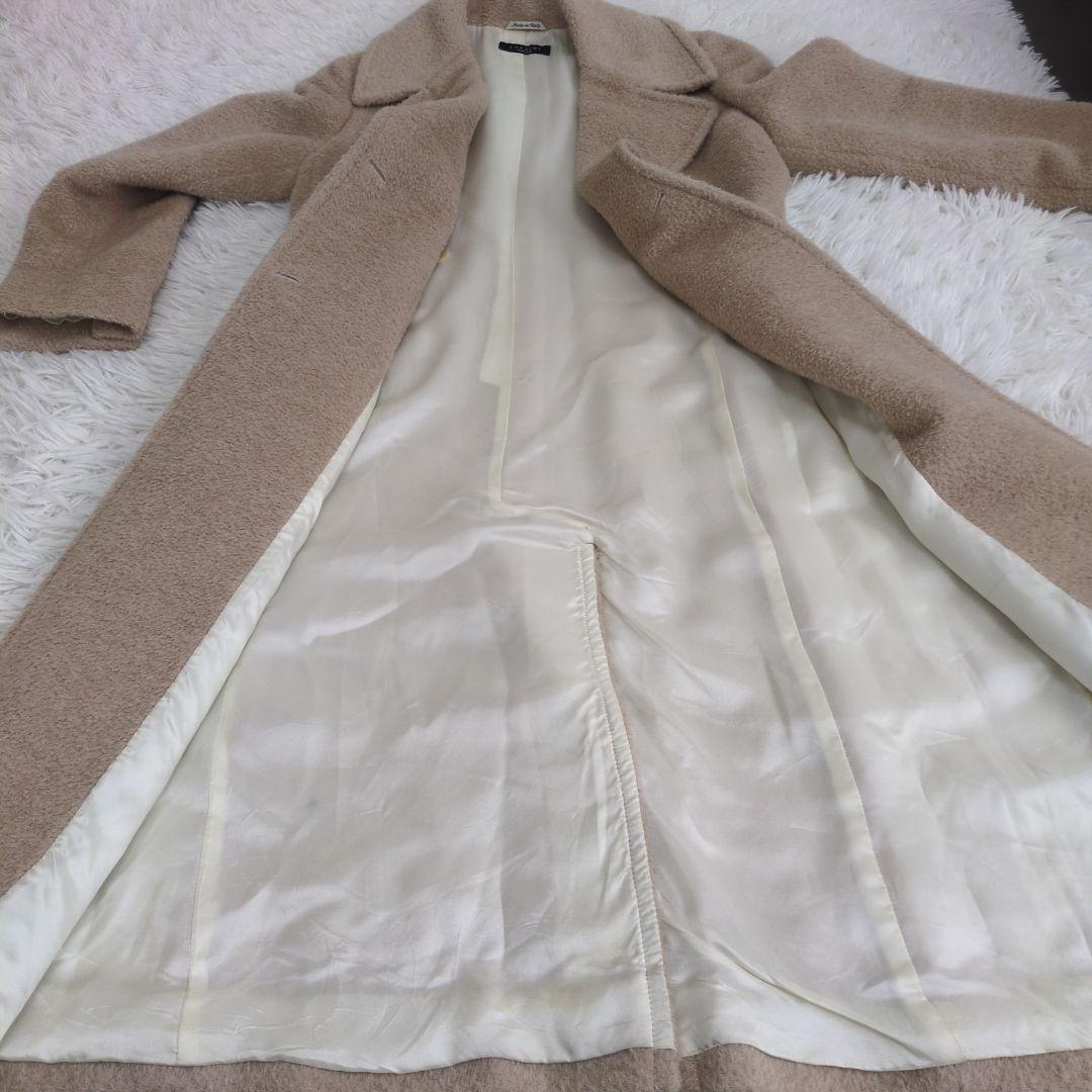 ✨️美品✨️ラルディーニ　AGNONA　アルパカ　ダブル　チェスターコート