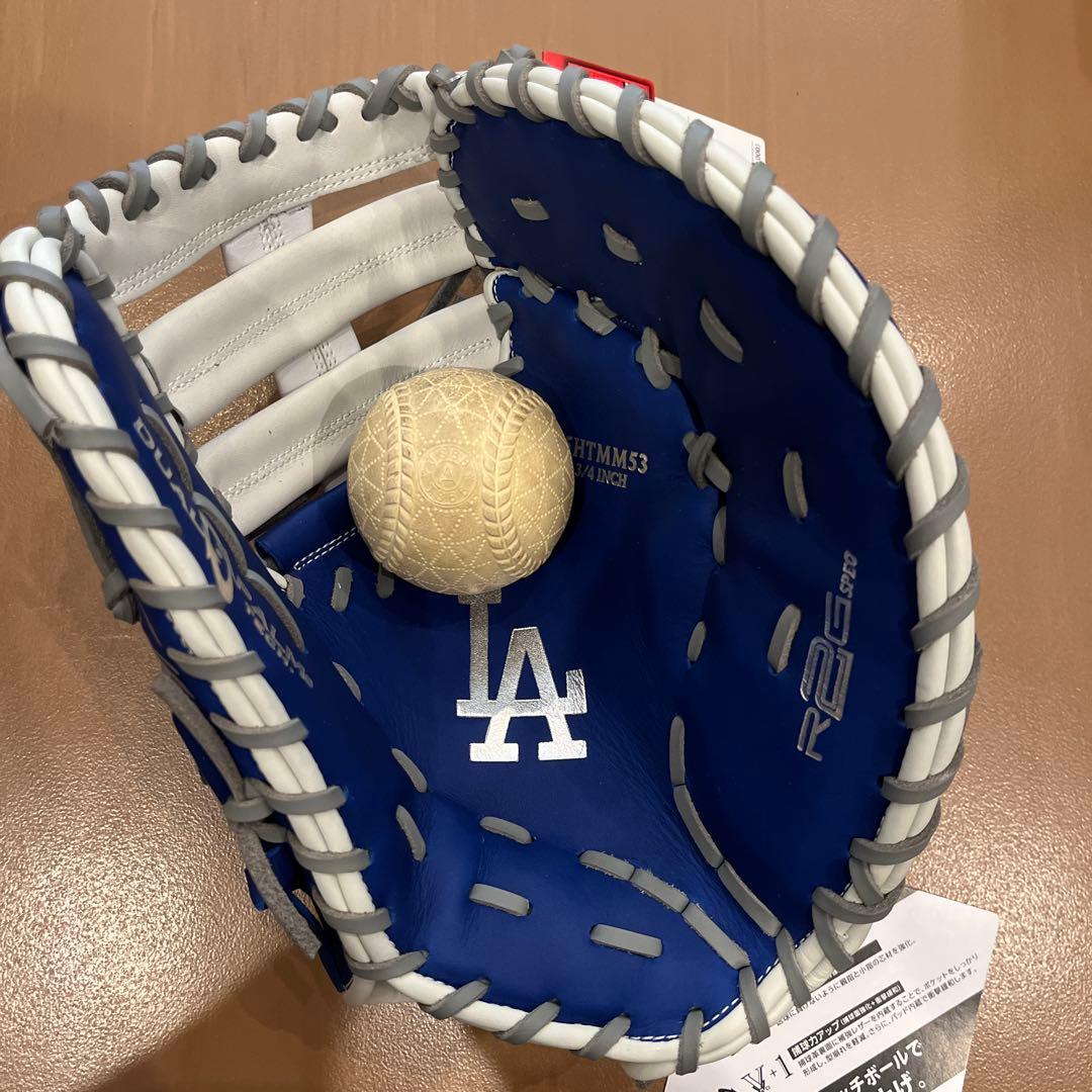 新品 値下げ中ローリングス軟式ファーストミット ドジャース