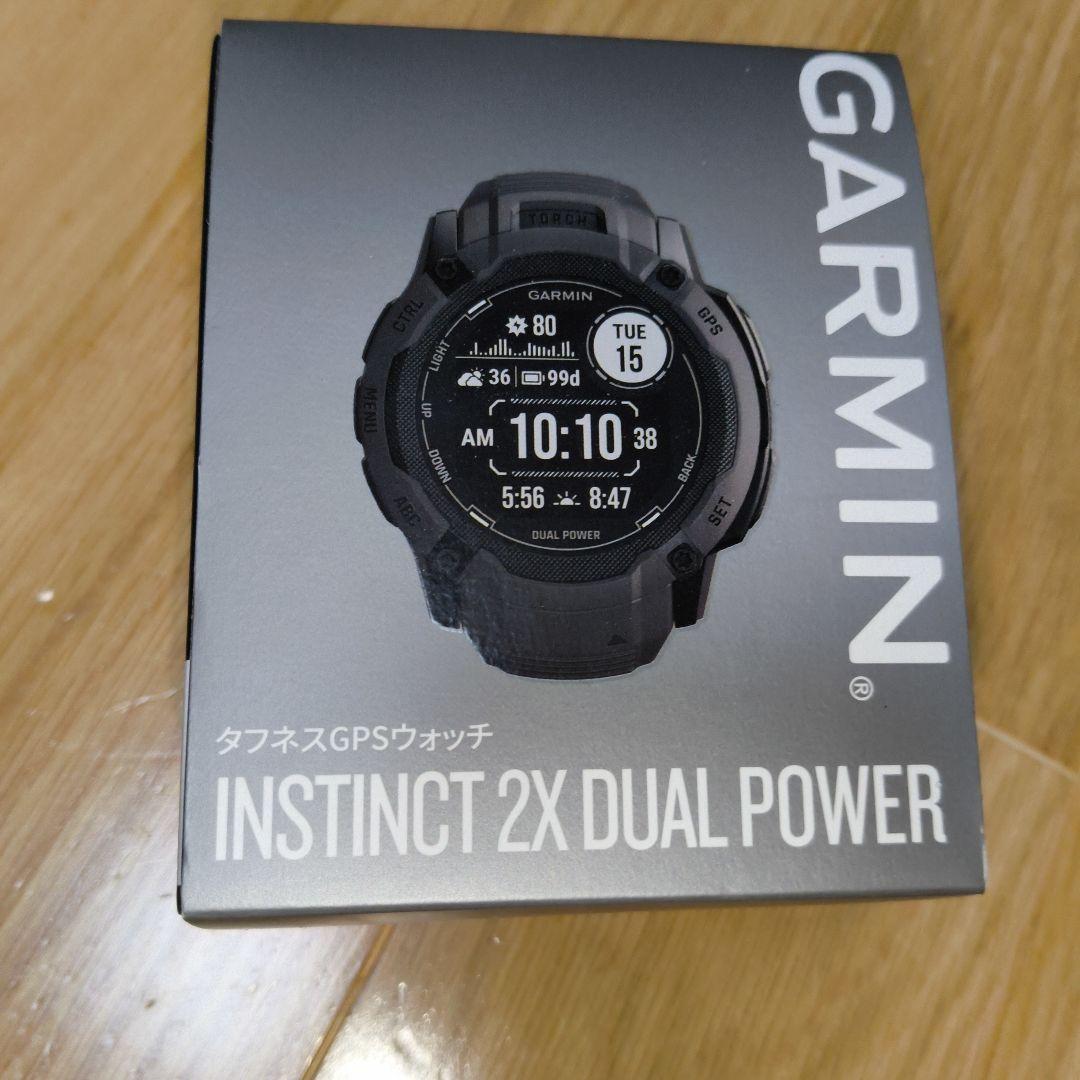 （中古）GARMIN INSTINCT 2X DUAL POWER