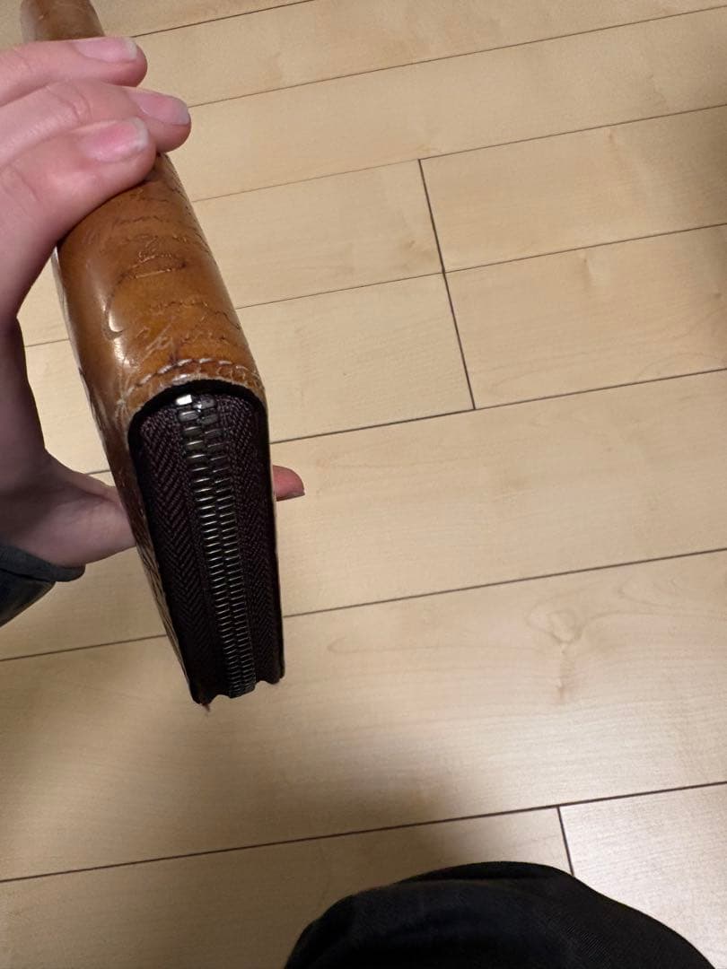 Berluti ブラウン レザー 長財布 ベルルッティ