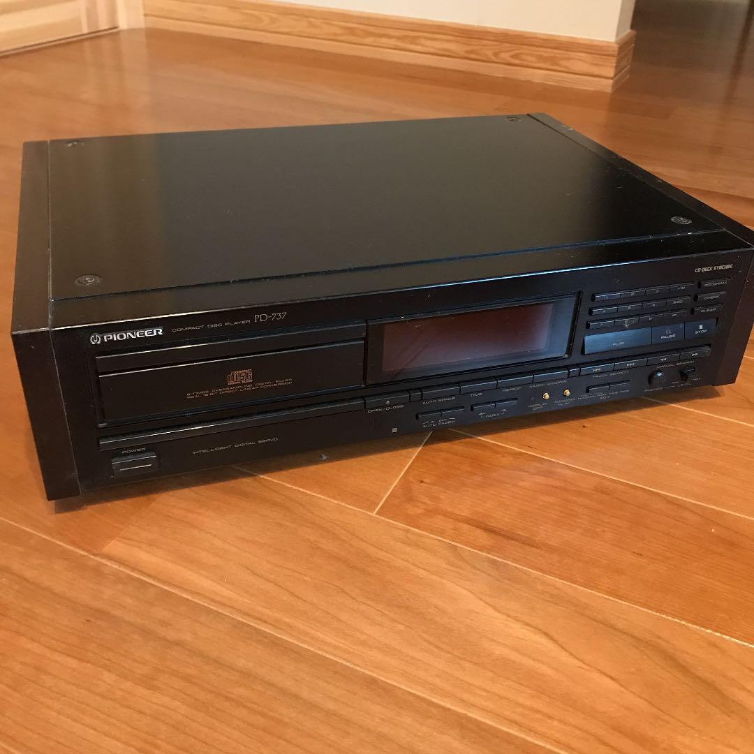 パイオニア　CDプレーヤー　PD-737 ジャンク扱い　動作確認無し　オーディオ