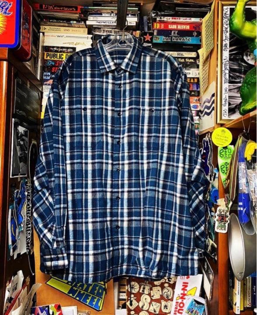 トップス BROCHURE WORKNEL SHIRTS SSZ