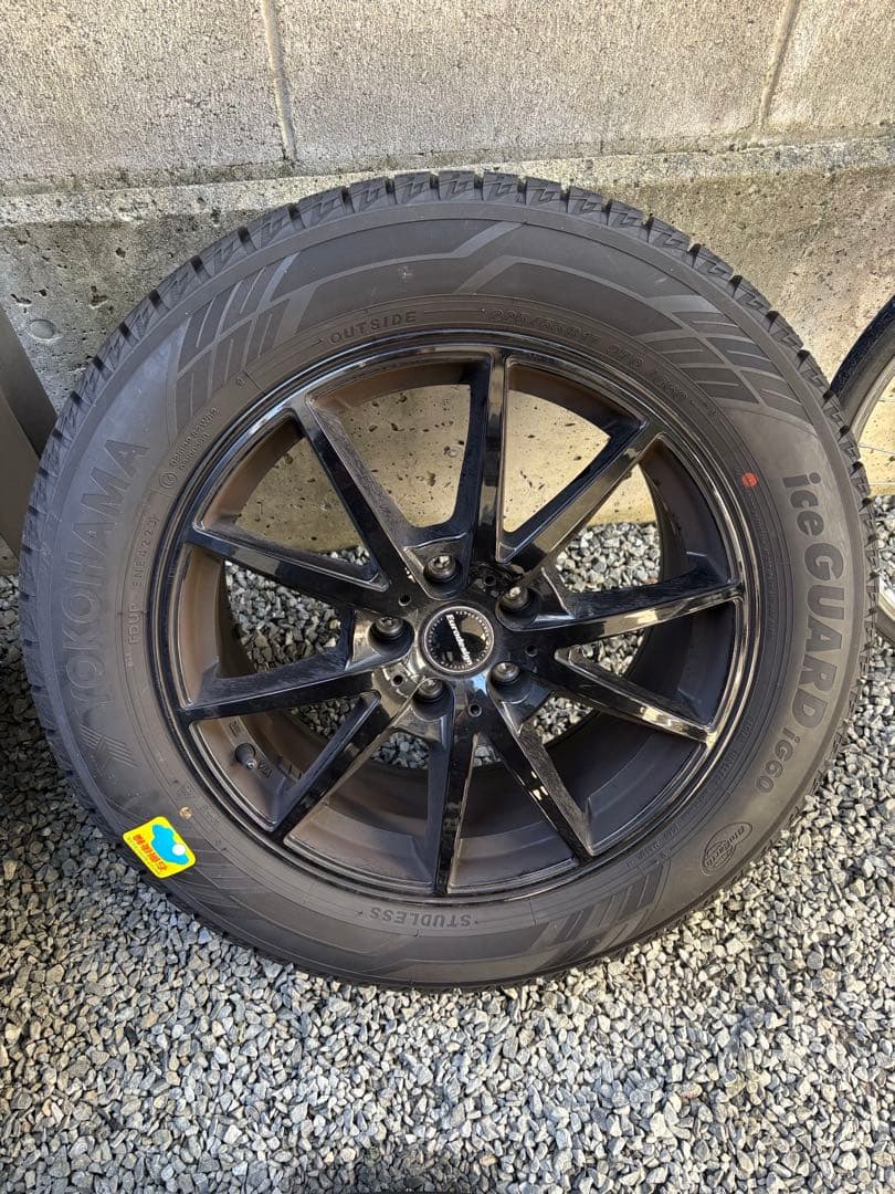 スタッドレスタイヤ、ホイールセット、ヨコハマIG60