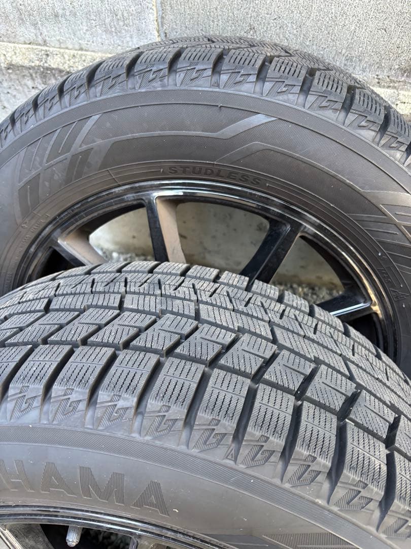 スタッドレスタイヤ、ホイールセット、ヨコハマIG60