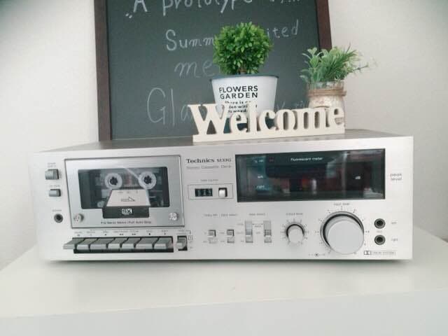美品レトロtechnicsテクニクスカセットデッキアンティークビンテージ完動品