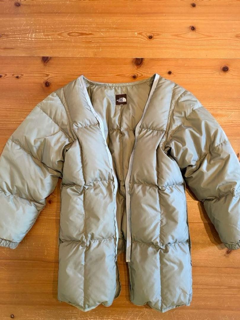80s THE NORTH FACE 取り外しダウン付きトレンチコート 茶タグ