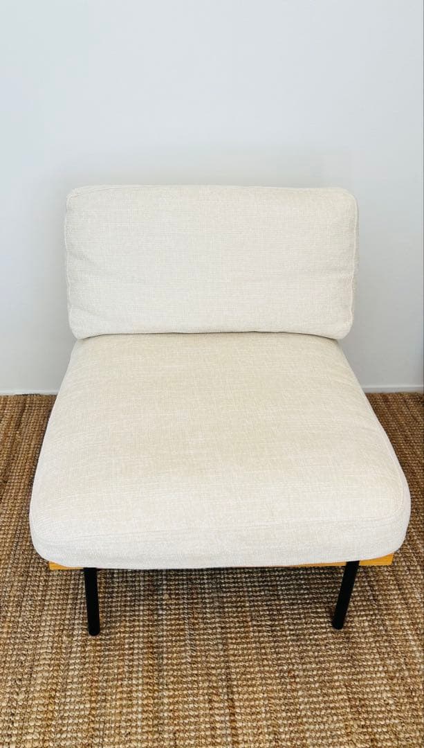 VENTOTA 1人掛けソファ Delos アイボリー