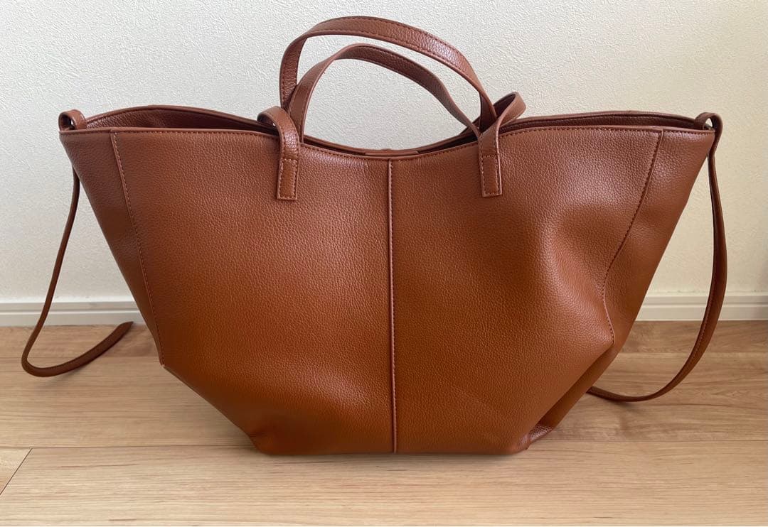 マザーズバッグ　仲村美香　EVOL×MARQUE コラボショルダーバッグブラウン