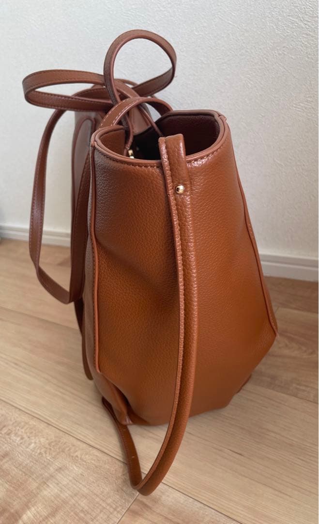 マザーズバッグ　仲村美香　EVOL×MARQUE コラボショルダーバッグブラウン