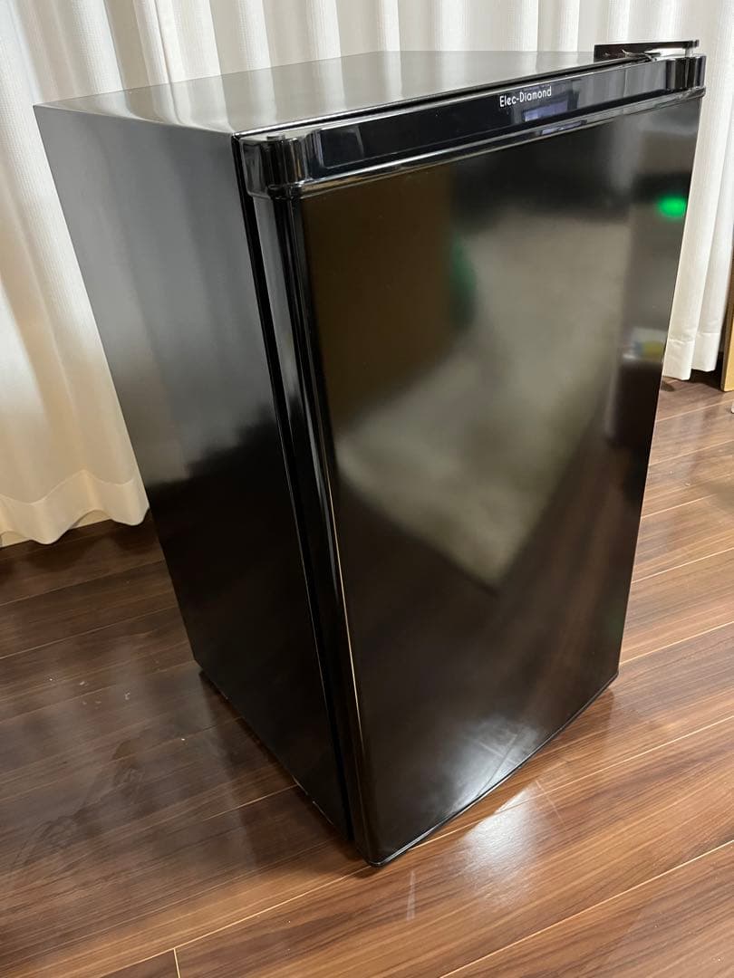 E lec-Diamond 1ドアブラック冷凍庫　くんちゃんさま専用
