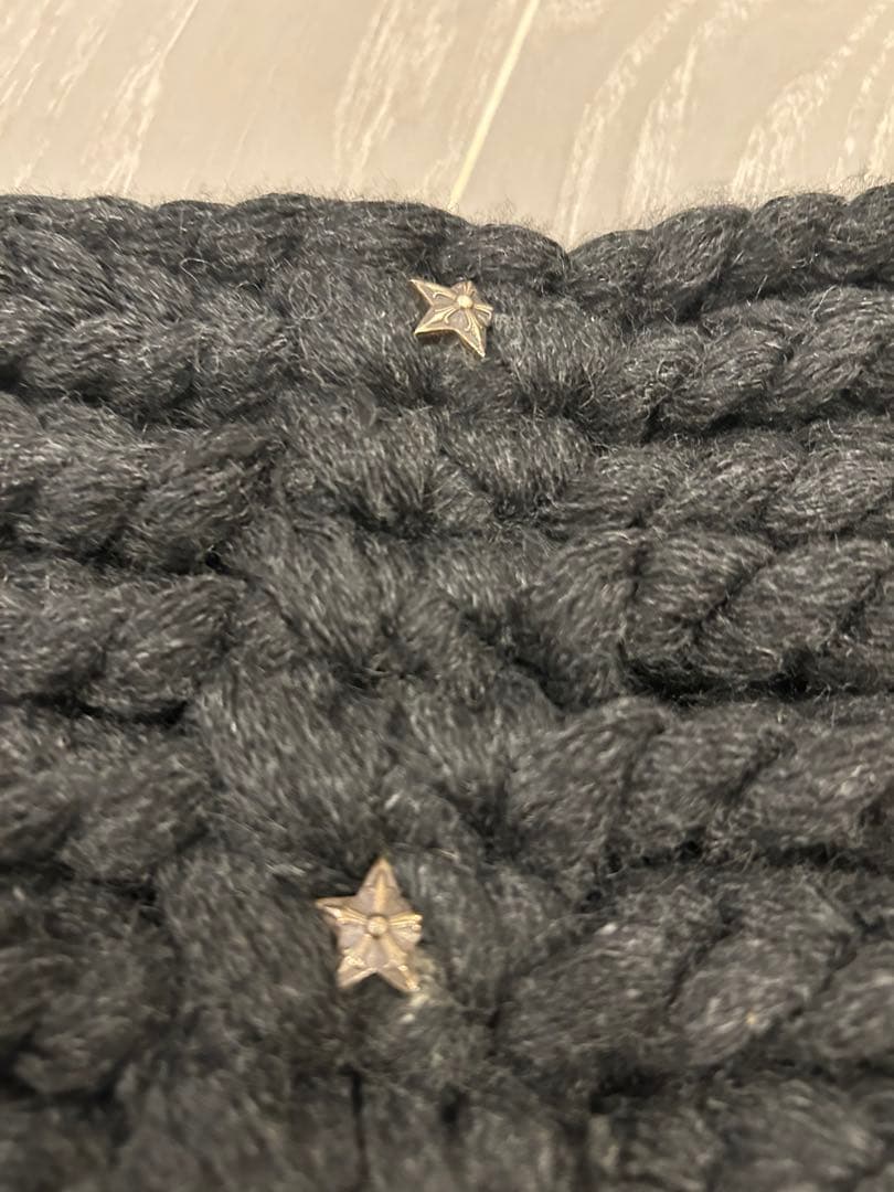 CHROME HEARTS(クロムハーツ) 4Pスターカシミヤネックウォーマー