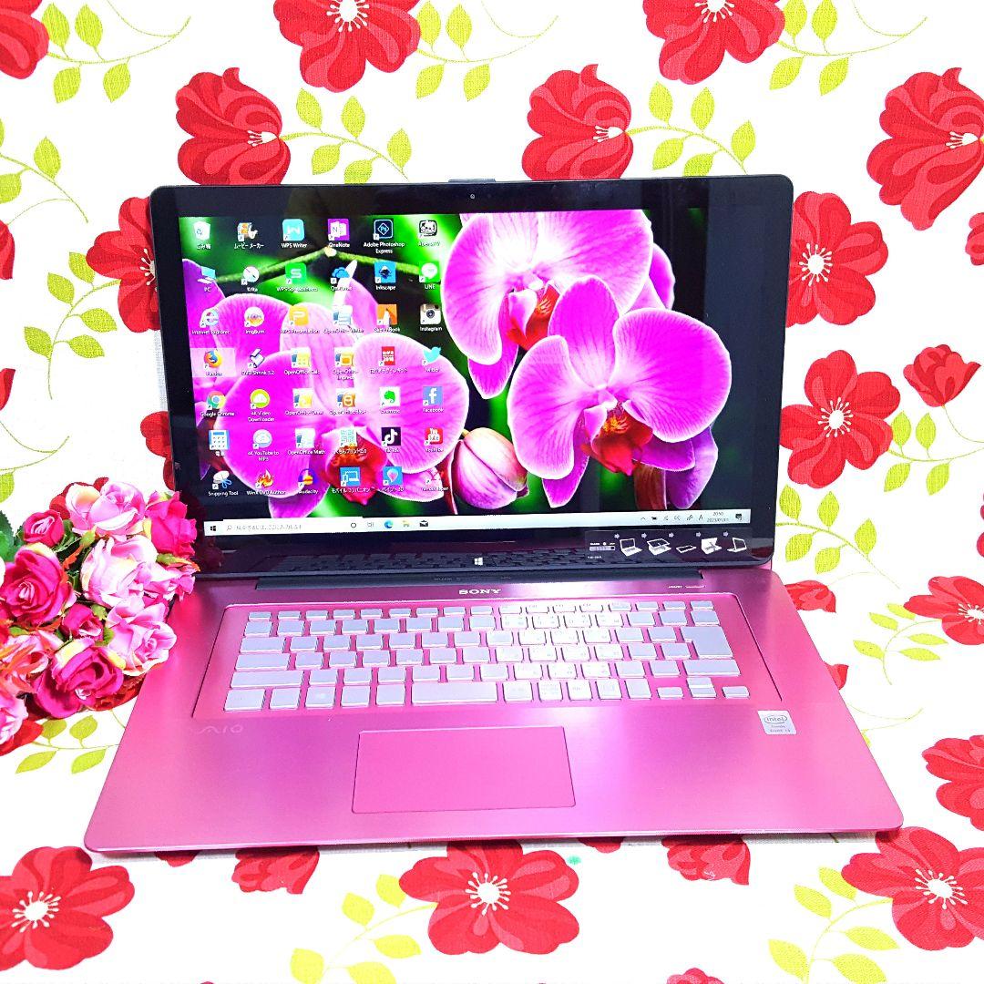 4世代i7/新Win11&メモリ8GB/新品SSD512GB/タッチパネル搭載