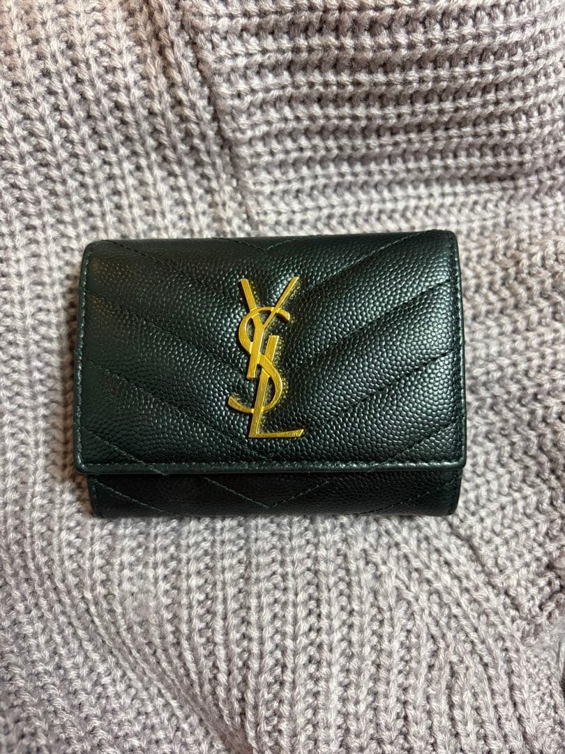 SAINT LAURENT YSLブラックキーケース