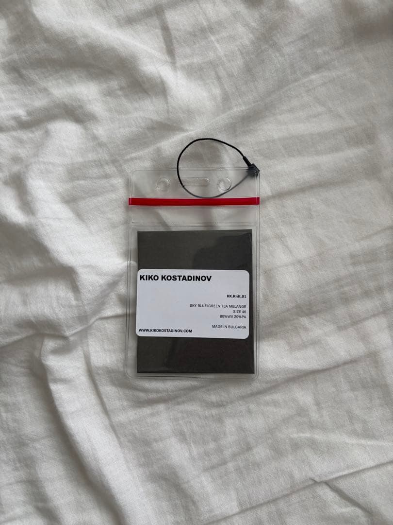 名作 kiko kostadinov ketra hoodie kk