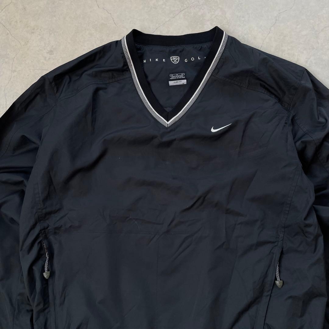NIKE ナイキ プルオーバー ナイロンジャケット 黒