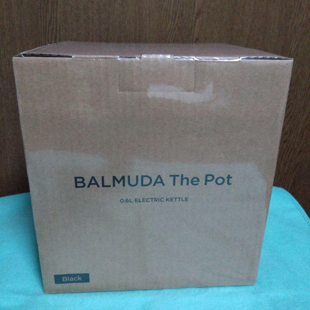 BALMUDA The Pot 電気ケトル　KPT01JP-BK　新品未使用。
