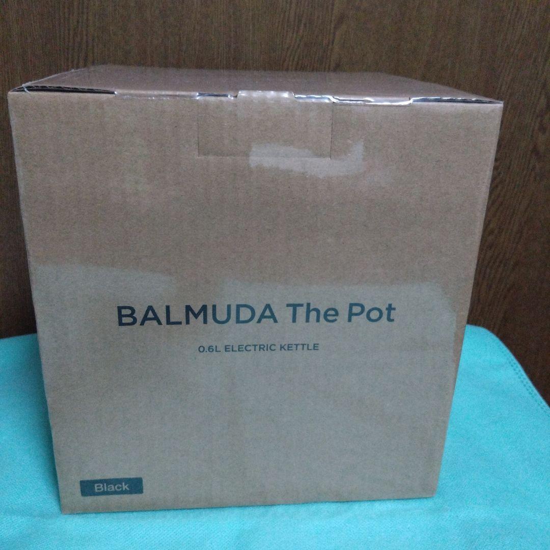 BALMUDA The Pot 電気ケトル　KPT01JP-BK　新品未使用。