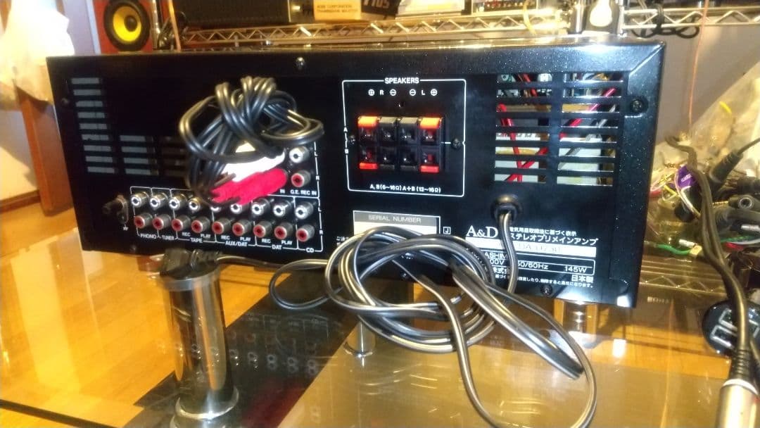 赤井電機 A＆D DA-U730 日本製ステレオプリメインアンプ メンテナンス済