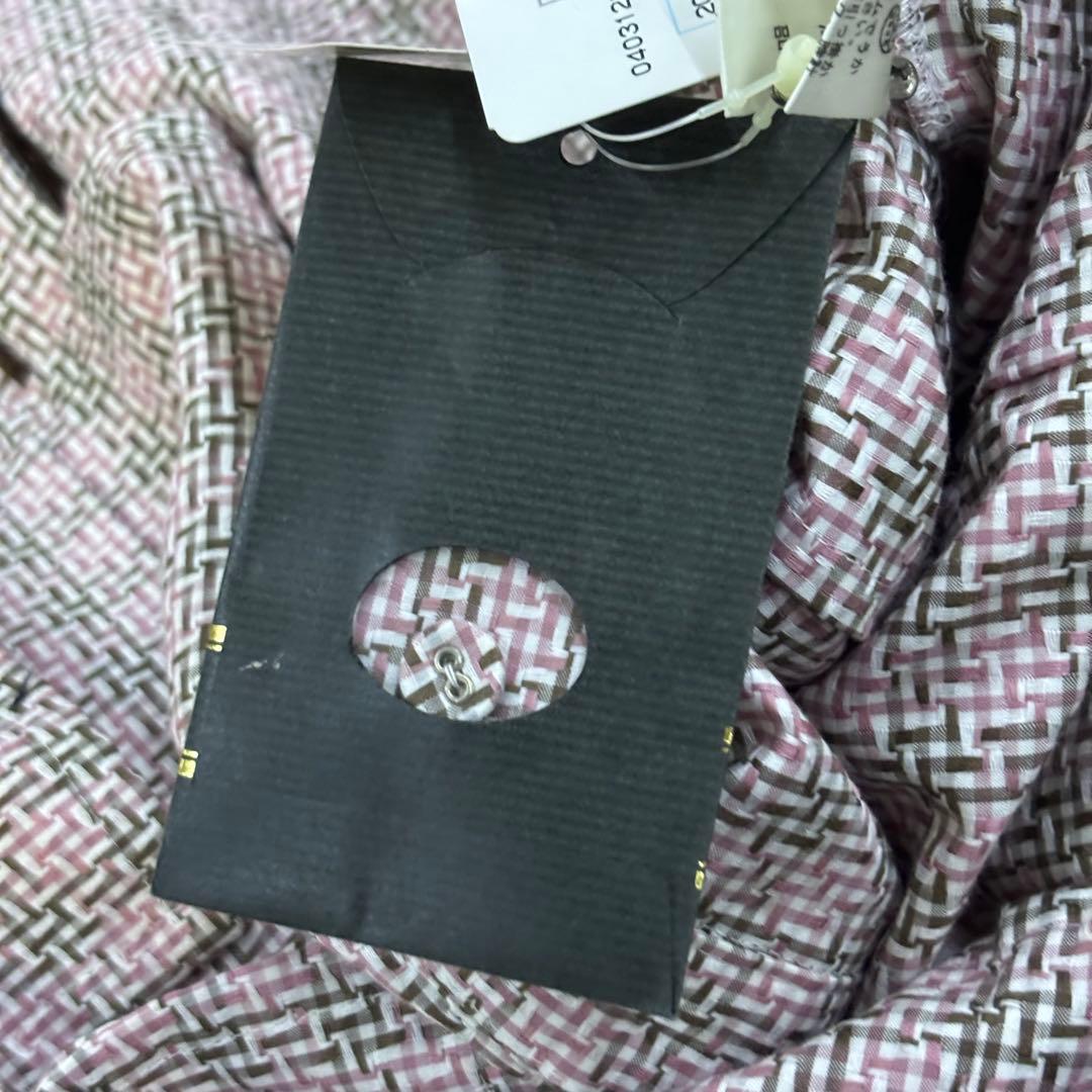 Leilian レリアン 未使用タグ付 ブラウス 9号 イタリア製生地 日本製