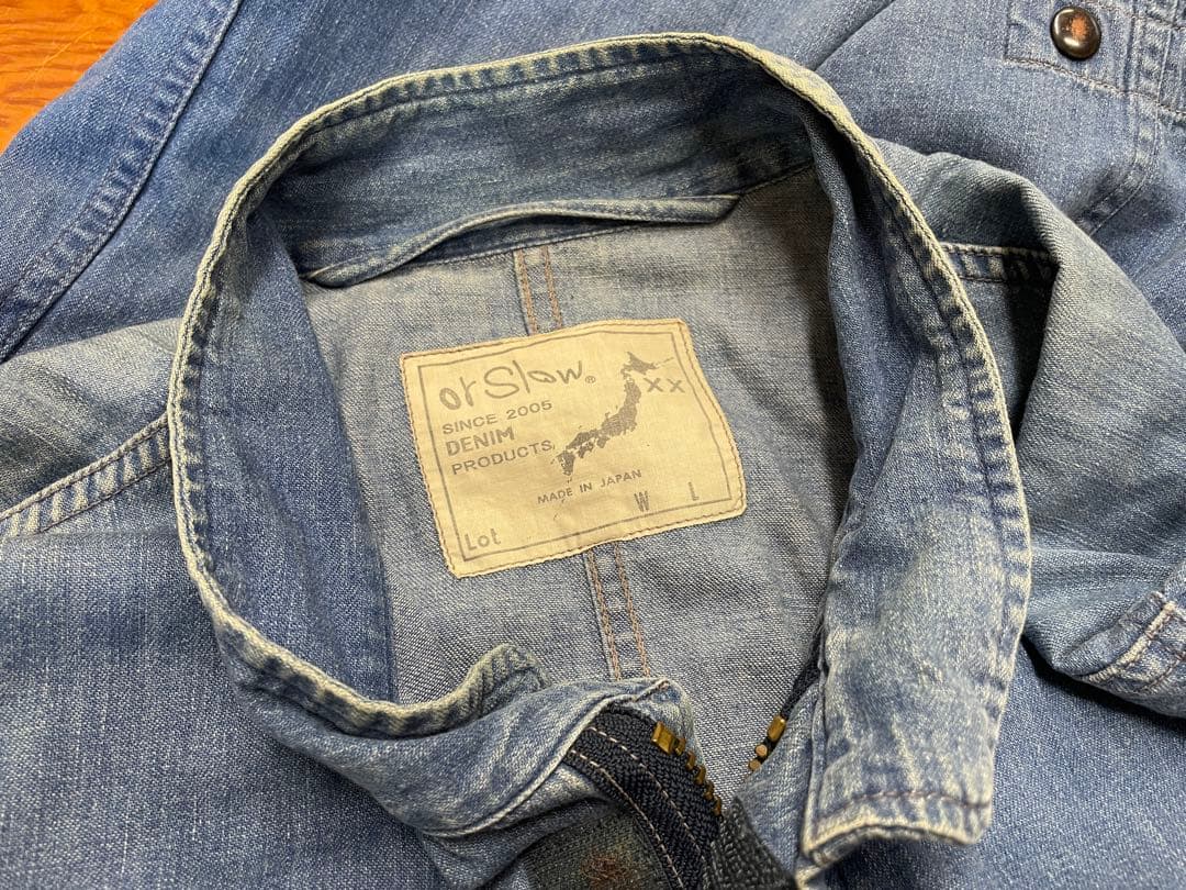 お*司様 orSlow オアスロウ DENIM PRODUCTS デニム モッズ