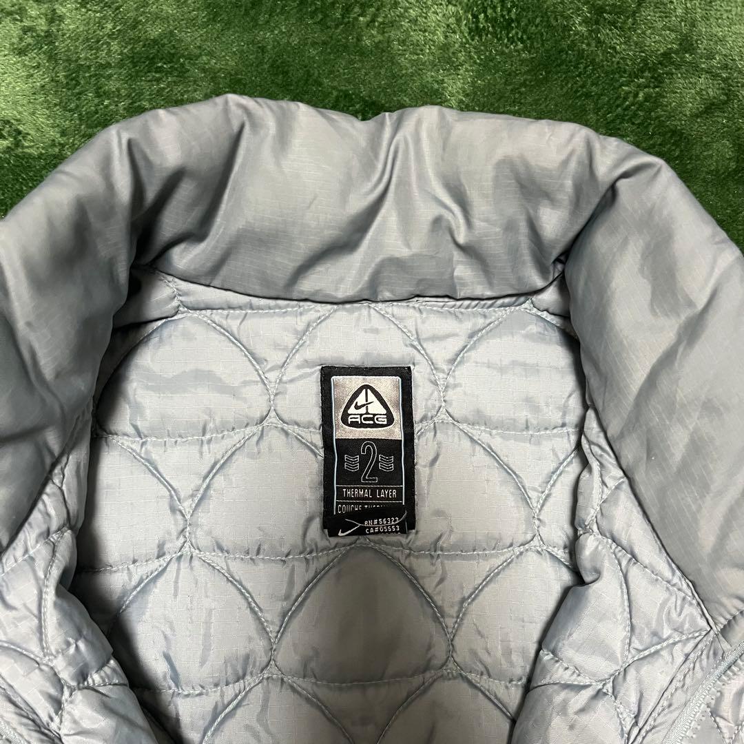 ACG シルバー ダウンジャケット