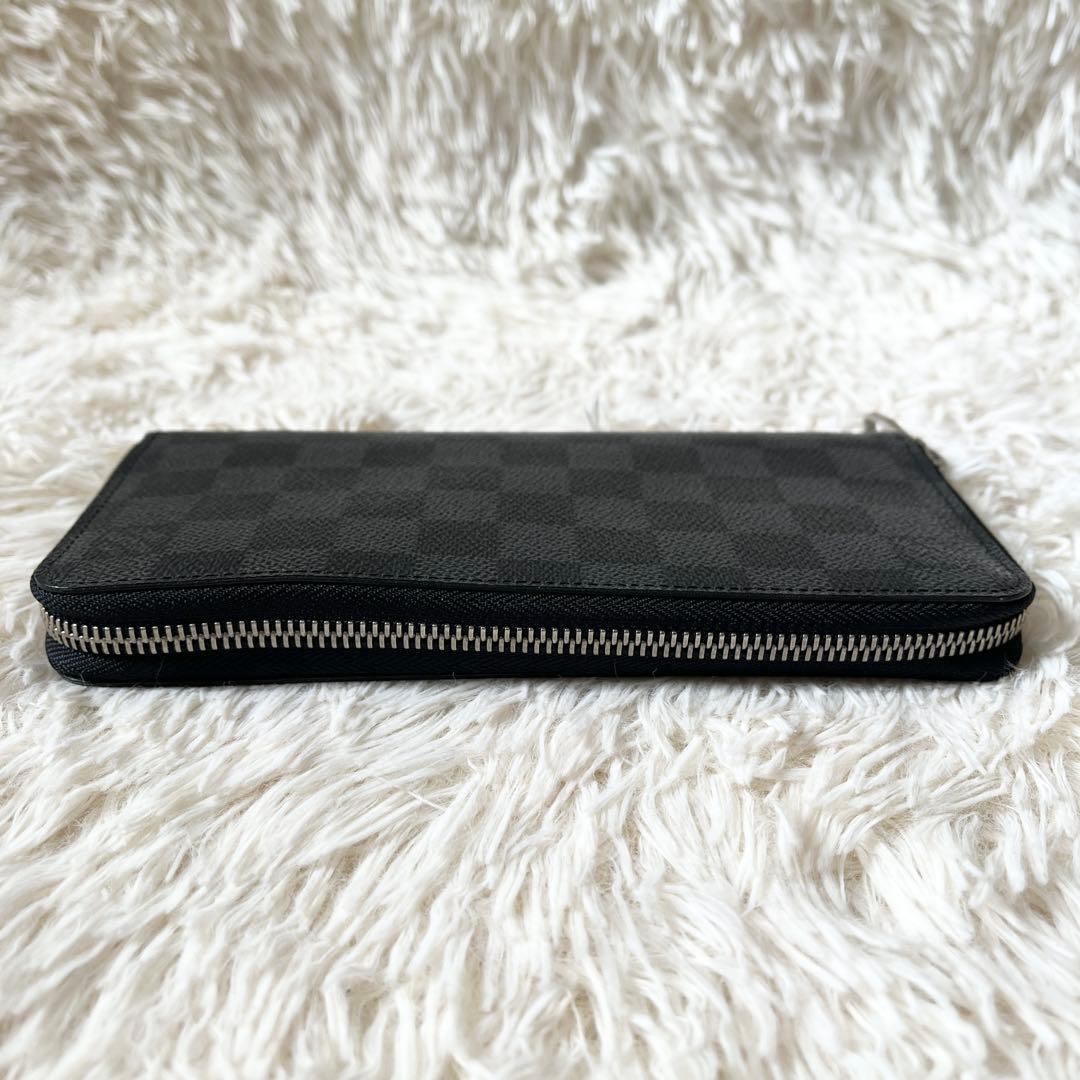 ⭐️未使用級⭐️　ルイヴィトン　ダミエ グラフィット ジッピーウォレット　黒