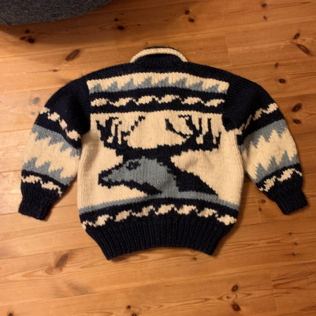 値下げしました！FAB 超レア　本物　カナダ製　カウチンセーター