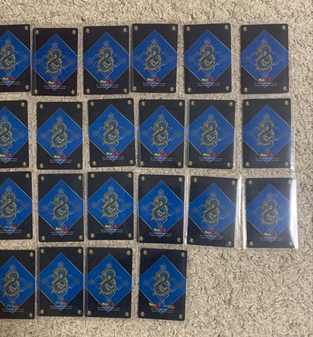 ドラゴンボールZ グミ　プラスチックカード　43枚　カード　日本製　裏面青　赤