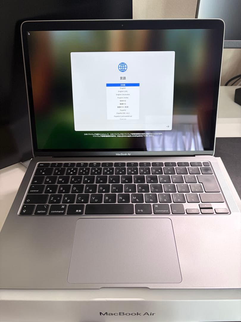MacBook Air 2020 8GB 512GB シルバー