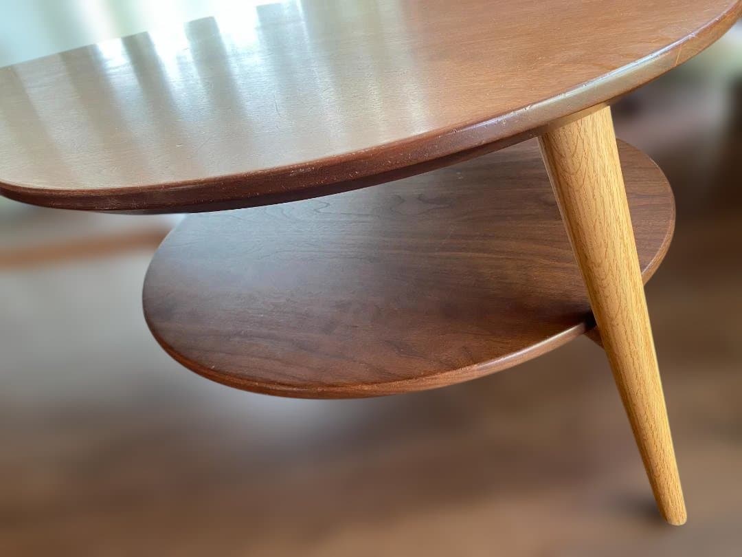 柏木工　CIVIL　しずく型　リビングテーブル　CL67LK　12c151