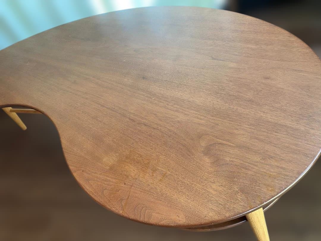 柏木工　CIVIL　しずく型　リビングテーブル　CL67LK　12c151