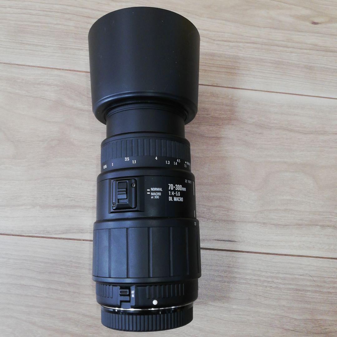 キャノンAE-1kiss BlACK　シグマズームレンズ2本