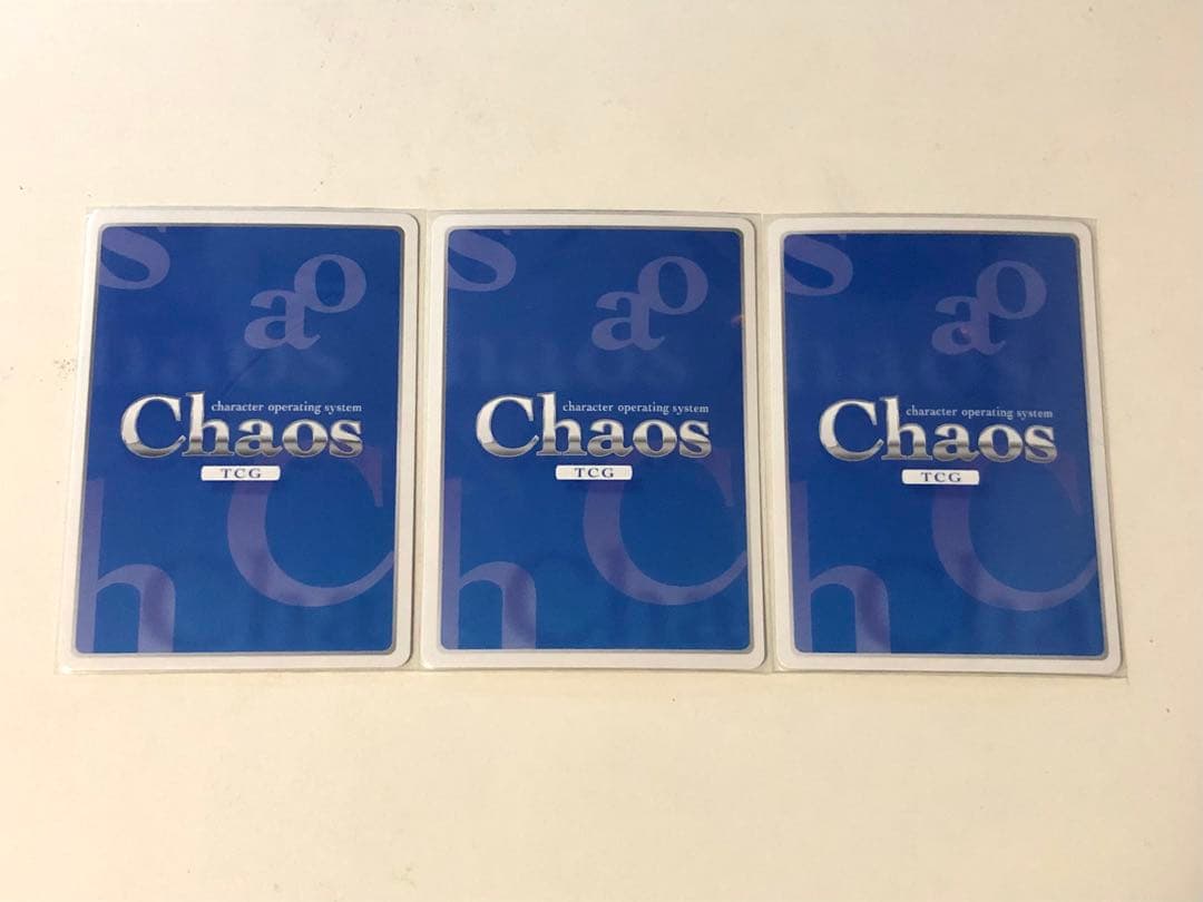 ChaosTCG えとたま　キラカード3枚セット
