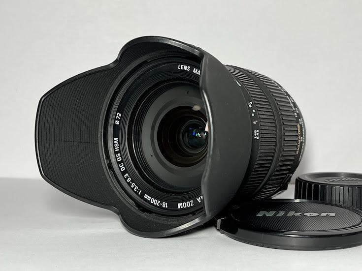 ★極上★シグマ 18-200mm F3.5-6.3 DC OS HSM ニコンＦ