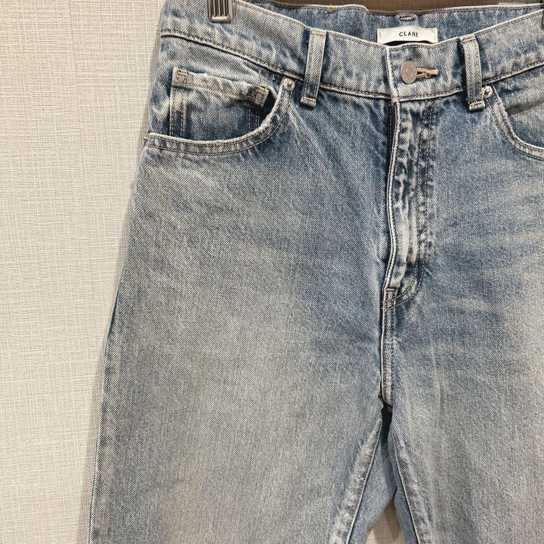CLANE クラネ クラッシュデニムパンツ CRASH DENIMPANTS 1