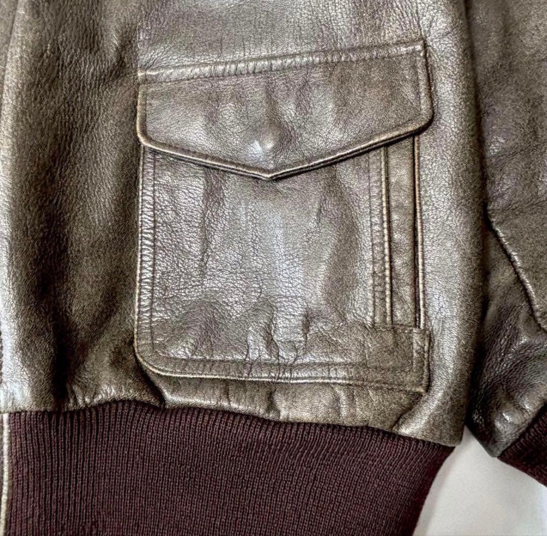 L.L.Bean A-2 本革 レザージャケット　80s