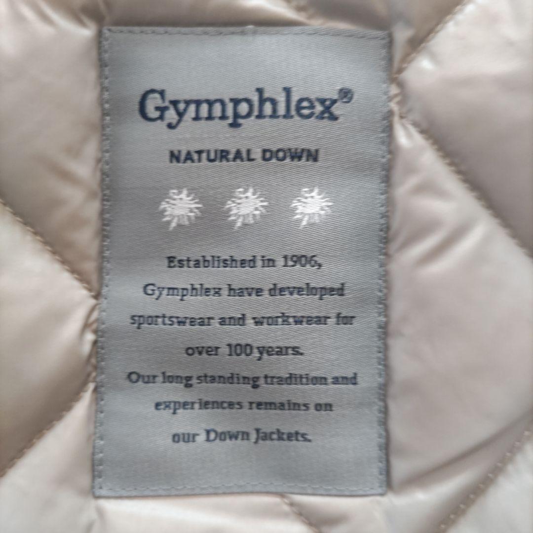 ジムフレックス　キルティングダウンコート　ベージュ　軽量　14 L