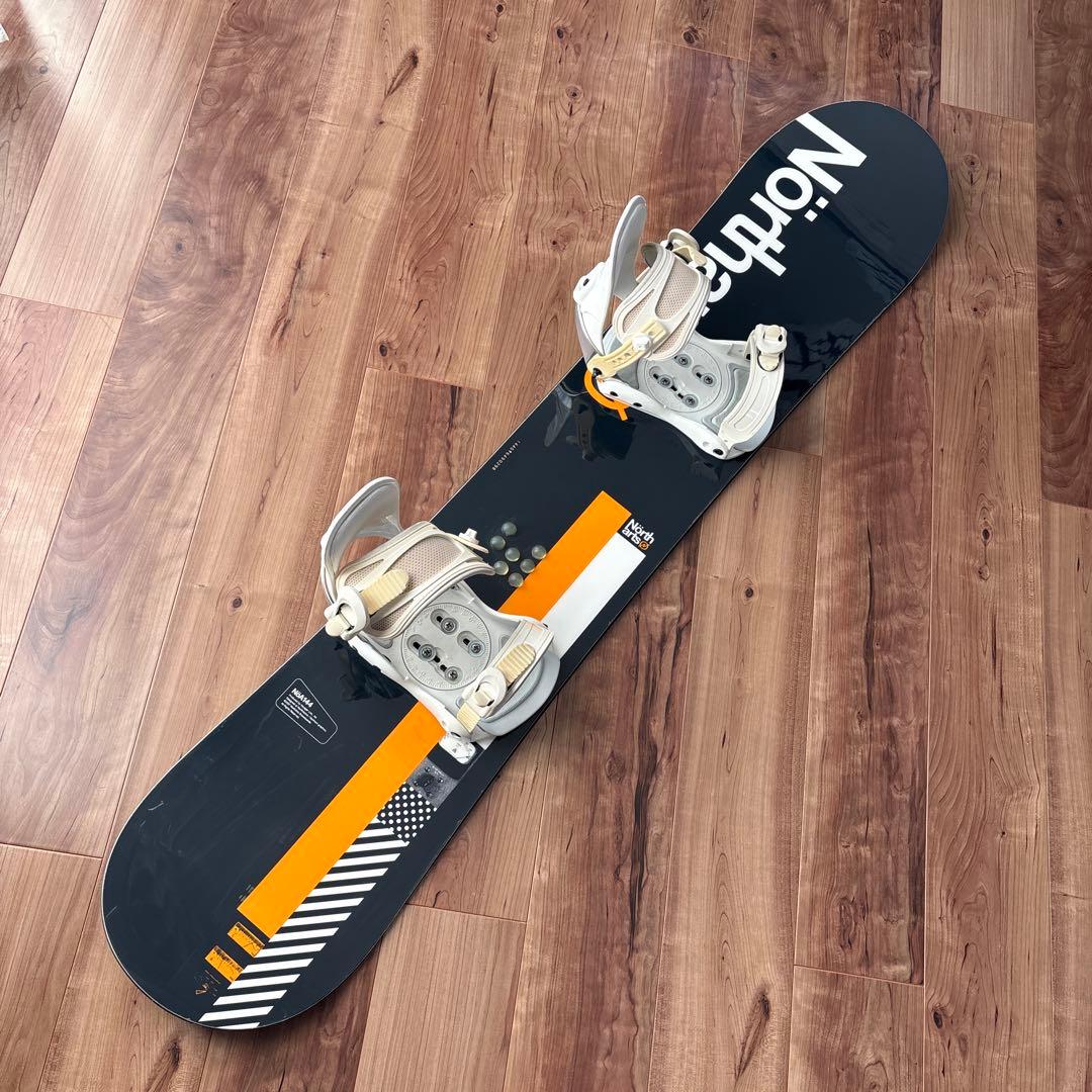 Northarts スノーボード 板　カバー　ブラック/オレンジ