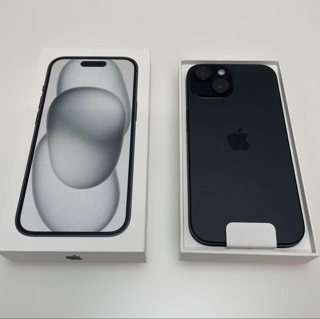 Apple iPhone 15 ブラック 本体 128GB 黒