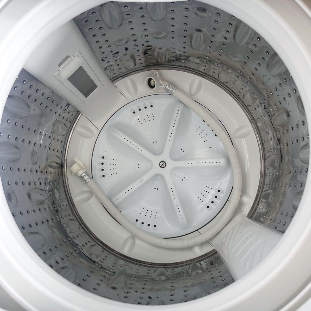 121取付無料！ヤマダ電機 インバーター搭載 おしゃれインテリア8kg洗濯機