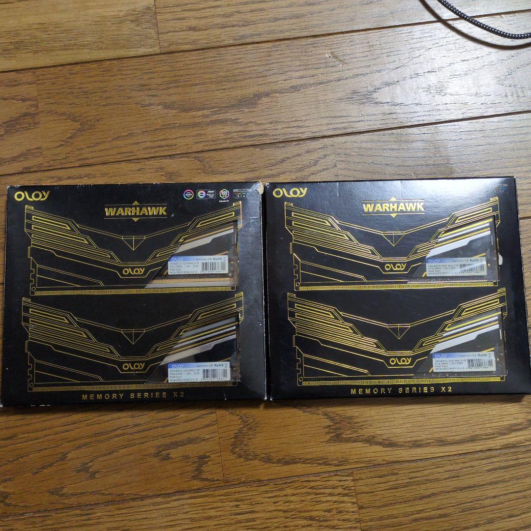 OLOy DDR4-3200 32GB (8GB×4) warhawk rgb