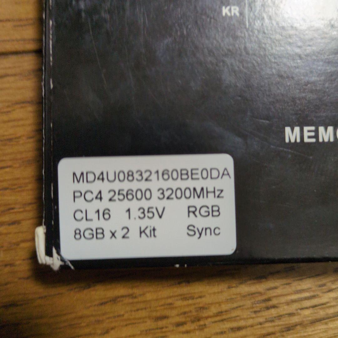 OLOy DDR4-3200 32GB (8GB×4) warhawk rgb