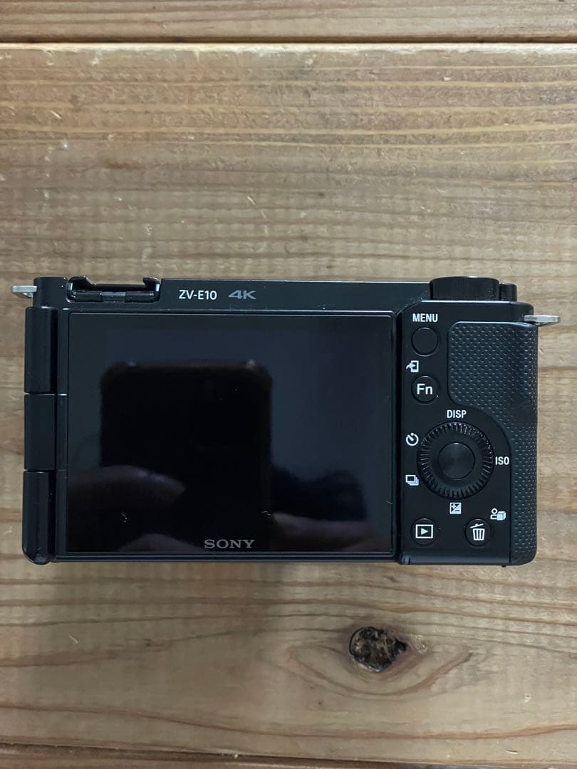 SONY ZV-E10 ミラーレスカメラ 4K 純正充電器付